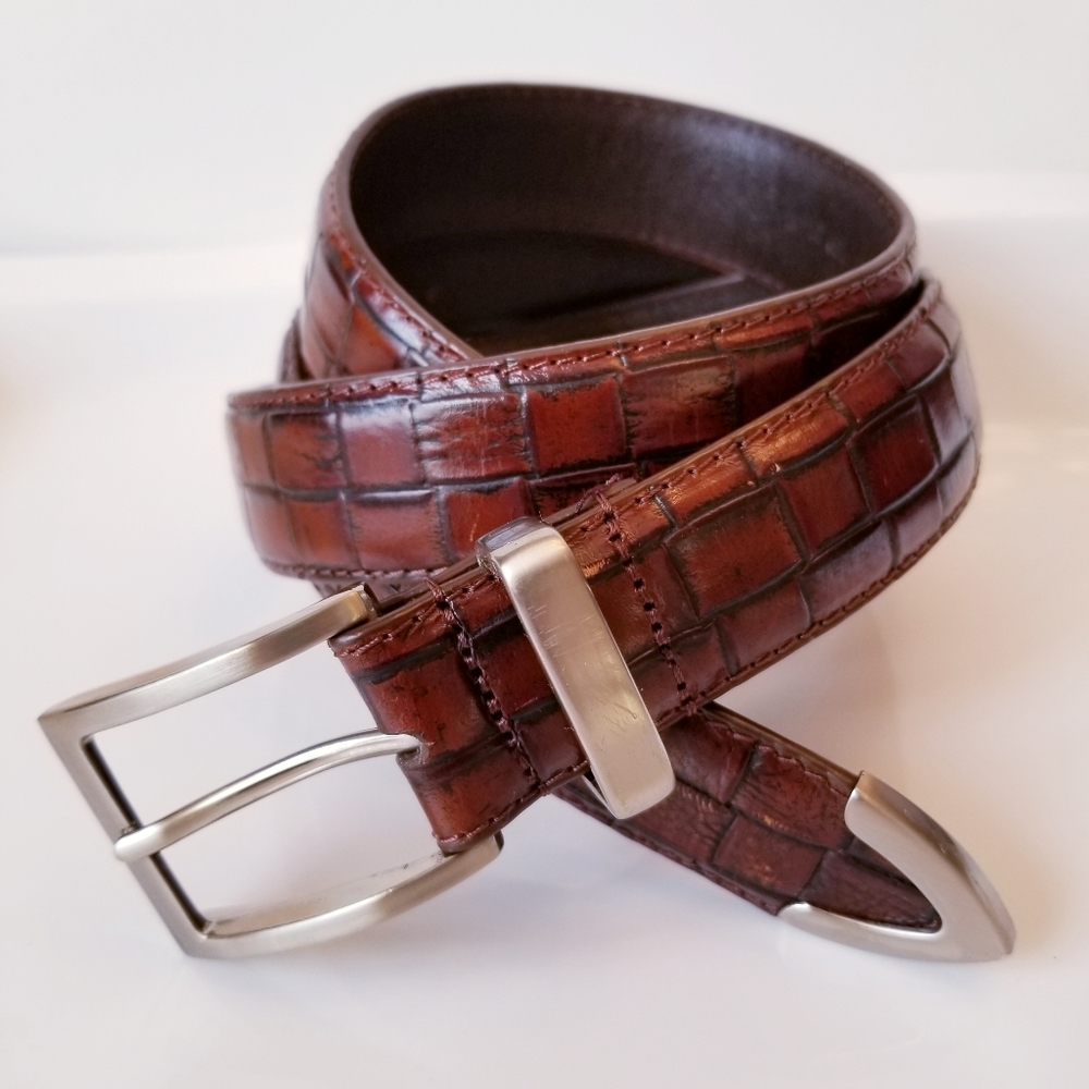 Brown Size 40 Leather Belt